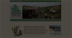 Desktop Screenshot of elcharco.org.mx